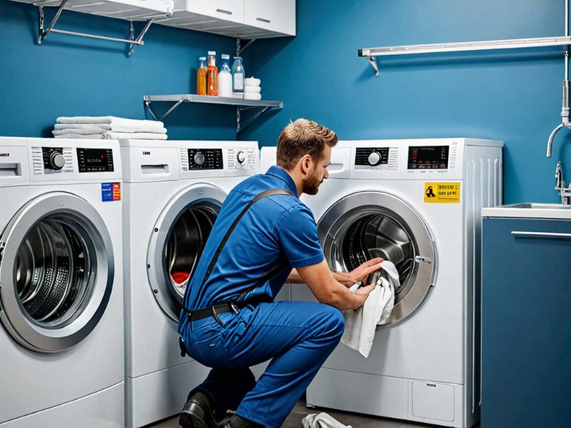 Professional appliance repair technician